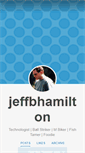 Mobile Screenshot of jeffbhamilton.com